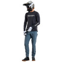 Troy Lee Designs Ruckus Long Sleeve Ride Tee Burn Out Carbon