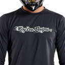 Troy Lee Designs Ruckus Long Sleeve Ride Tee Burn Out Carbon
