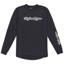 Troy Lee Designs Ruckus Long Sleeve Ride Tee Burn Out Carbon