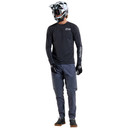Troy Lee Designs Ruckus Long Sleeve Ride Tee Factory Carbon
