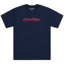Troy Lee Designs Short Sleeve Tee Signature Navy