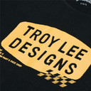 Troy Lee Designs Short Sleeve Tee Stamp Black Heather