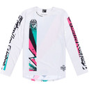 Troy Lee Designs Sprint Jersey Full Pull Chalk