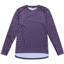 Troy Lee Designs Womens Lilium LS Jersey Twisted Checkers Deep Purple