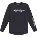 Troy Lee Designs Youth Ruckus Long Sleeve Ride Tee Burn Out Carbon