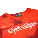 Troy Lee Designs Youth Skyline SS Jersey Flared Fiery Red