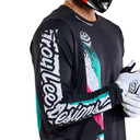 Troy Lee Designs Youth Sprint Jersey Full Pull Black