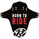 Reverse Components Mudfender - Born to Ride - Black/Red