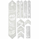 All Mountain Style Frame Guard Extra - Hell Gang White