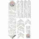 All Mountain Style Frame Guard Extra - Red Bull Hardline White