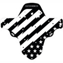All Mountain Style Mud Guard - Patriot White
