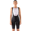 Soomom Womens Race LAB//S HemTrim Bib Shorts - Black