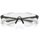 Oakley Cybr Zero Black W/ Clear To Black Iridium Photochromic Lens