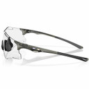 Oakley Cybr Zero Black W/ Clear To Black Iridium Photochromic Lens