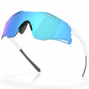 Oakley Cybr Zero White W/ Prizm Sapphire Lens