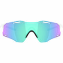 Oakley Cybr Zero White W/ Prizm Sapphire Lens