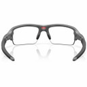 Oakley Flak 2.0 S Steel Grey W/ Clear To Black Iridium Photochromic Lens