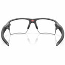 Oakley Flak 2.0 XXL Steal Grey W/ Clear To Black Iridium Photochromic Lens