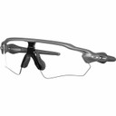 Oakley Radar EV S Path Steel Grey W/ Clear To Black Iridium Photochromic Lens