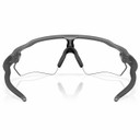 Oakley Radar EV S Path Steel Grey W/ Clear To Black Iridium Photochromic Lens