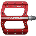 HT Components AE12 Pedals (Alloy / CNC CRMO) - Red