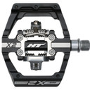 HT Components X2 Pedals (Alloy / CNC CRMO) - Black
