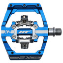 HT Components X2 Pedals (Alloy / CNC CRMO) - Royal Blue