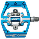 HT Components X2-SX Pedals (Alloy / CNC CRMO) - Marine Blue