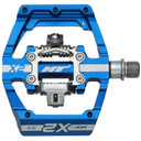 HT Components X2-SX Pedals (Alloy / CNC CRMO) - Royal Blue