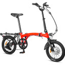 XDS E-Micro 16" Folding Electric Bike Red
