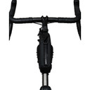 skingrowsback Hot Dog Racing Top Tube Bag - Black/Silver