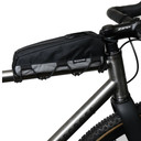 skingrowsback Hot Dog Racing Top Tube Bag - Black/Silver