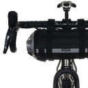 skingrowsback Overnighter Racing Handlebar Bag 6L - Black/Silver