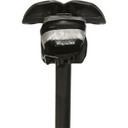 skingrowsback Plan B Micron Racing Saddle Bag - Silver/Black