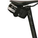 skingrowsback Plan B Racing Saddle Bag - Silver/Black