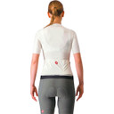 Castelli Espresso Jersey Womens Ivory/Dark Gray