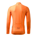 Caffeine and Cranks Core Thermal Jersey Orange Mens
