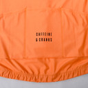 Caffeine and Cranks Core Thermal Jersey Orange Mens