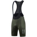 Caffeine and Cranks Pinnacle Bib Shorts Olive Womens