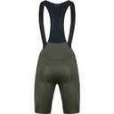 Caffeine and Cranks Pinnacle Bib Shorts Olive Womens