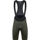 Caffeine and Cranks Pinnacle Bib Shorts Olive Womens