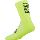 Caffeine and Cranks Socks Fluro Yellow
