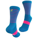 Zeffz Breton Socks Electric Blue/Pink