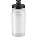Elite Fly Tex Clear w/Black Cap Water Bottle 550 mL