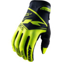 Kenny Racing Gloves Brave Neon Yellow