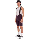 Santini Unico Edge Bibshorts Burgundy