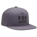 Fox Non Stop Tech Snapback Cap Steel Grey