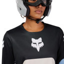 Fox Womens Ranger LS Jersey Grid Black