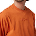 Fox Wordmark OV SS Tee Chocolate