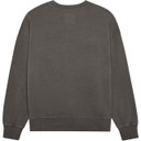 Fox Wordmark Oversized Fleece Crew Pewter